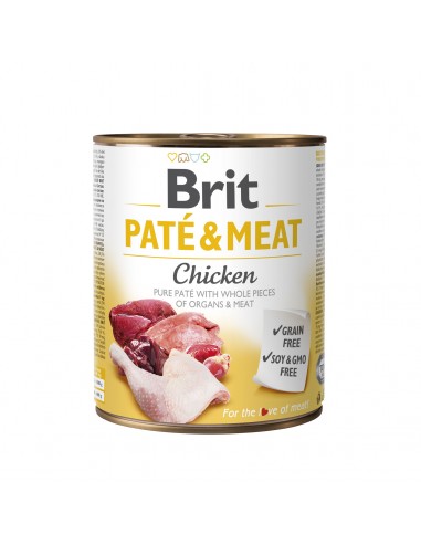 BRIT PATE & MEAT Kurczak 800g