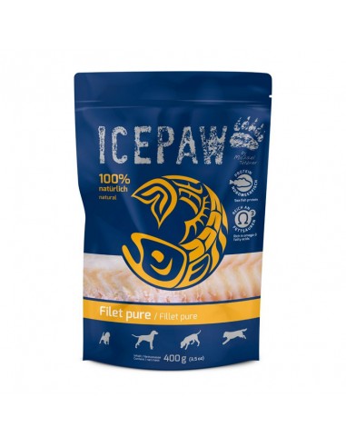 ICEPAW Filet Pure - filet z dorsza dla psów 400g