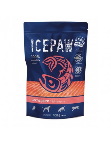 ICEPAW High Premium - czysty łosoś dla psów 400g
