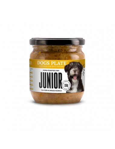 DOGS PLATE Junior