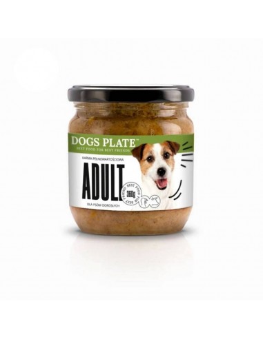 DOGS PLATE Adult