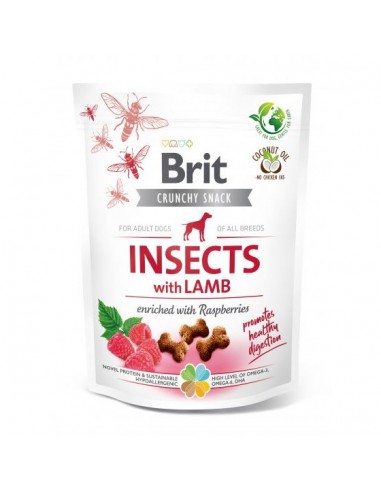 BRIT CARE Crunchy Cracker Insect & Lamb 200g