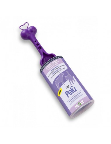 PELU Zapachowy roller do pielęgnacji i usuwania sierści - fioletowy