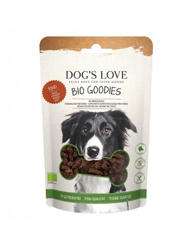 DOG'S LOVE Bio Goodies - Ekologiczna wołowina 150g