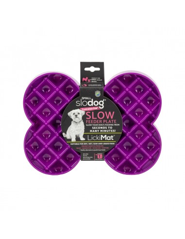 SLODOG Slow Feeder Plate S - fioletowa