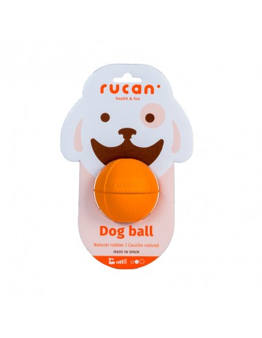 RUCAN Piłka na przysmaki Dog Ball M - pomarańczowa