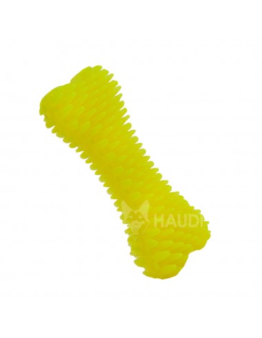 SUM PLAST Kość z kolcami 14cm - żółta