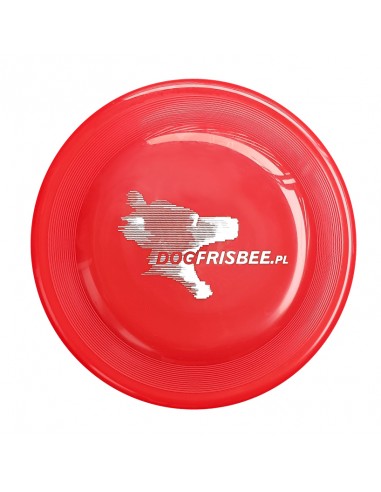 DOGFRISBEE Fastback Standard Frisbee - czerwone